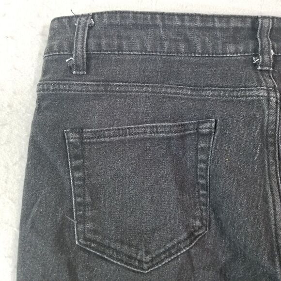 Kayden K. Jeans men's 34x32 skinny straight black stretch denim pants - Picture 8 of 12